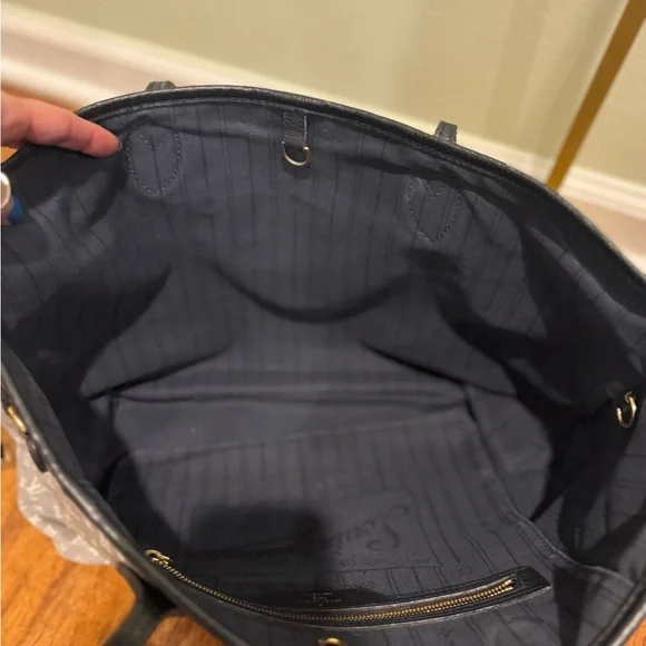 Louis Vuitton Denim Monogram LV Neverfull Limited Edition Tote Bag - Picture 10 of 10